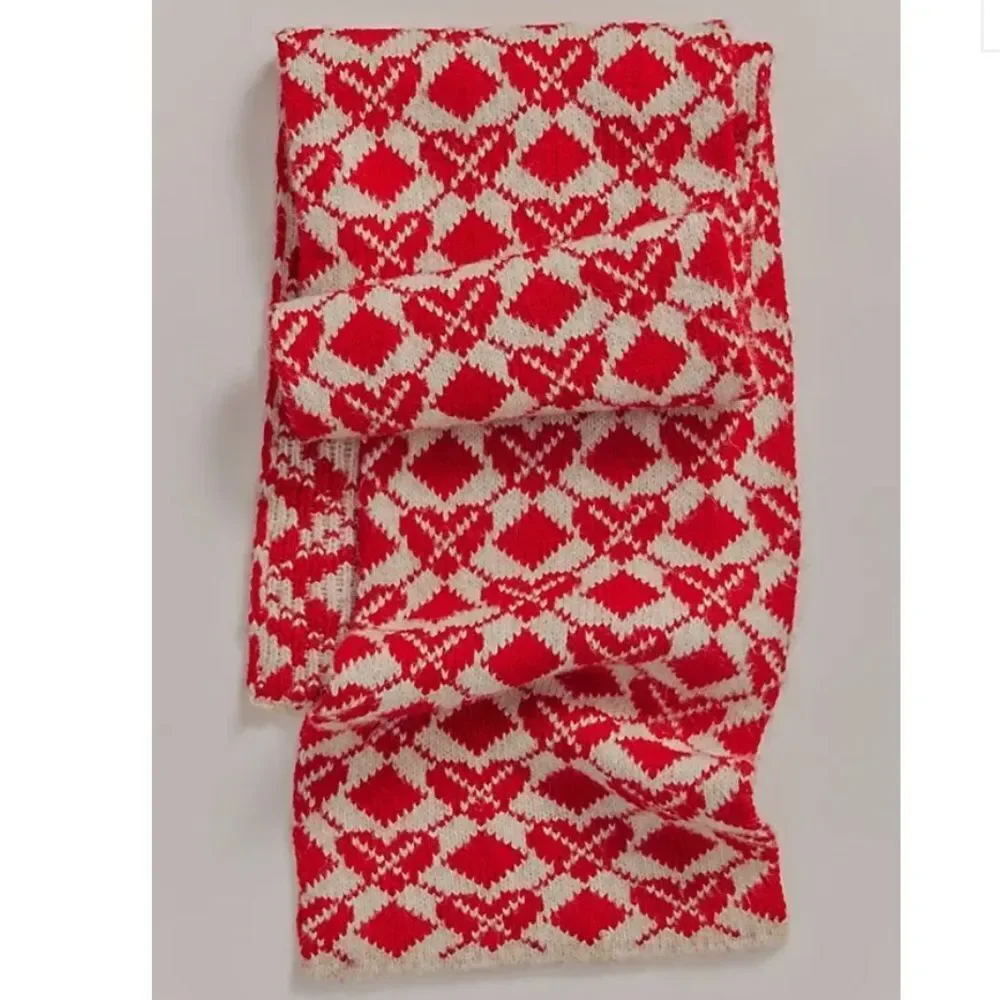 FREE PEOPLE  Matchback Scarf - Red